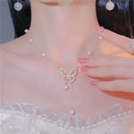 Lively® Necklaces "Pearls & Butterfly" | Lively®
